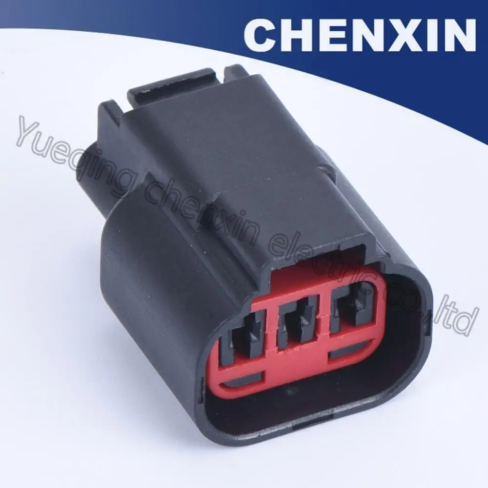 Black 3 pin waterproof auto connectors position sensor plug 1.5 femal ecrankshaft | Автомобили и мотоциклы
