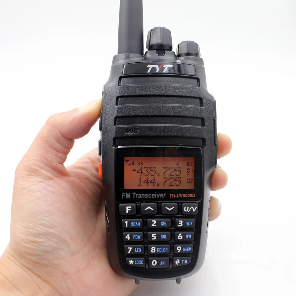 Najtaniej 2 Sztuk TYT TH-UV8000D 10W 3600mAh 136-174/400-520MHz Dwuzakresowy Ręczne Radio Walkie Talkie Z Funkcją Wzmacniacza Poprzecznego