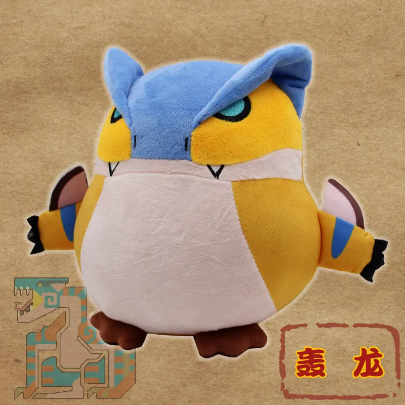 Игра Аниме Monster Hunter Tigrex Rathian Yiankutku Dragon косплей Кукла Плюшевая Мягкая Подушка игрушка подарок Опора ручной работы