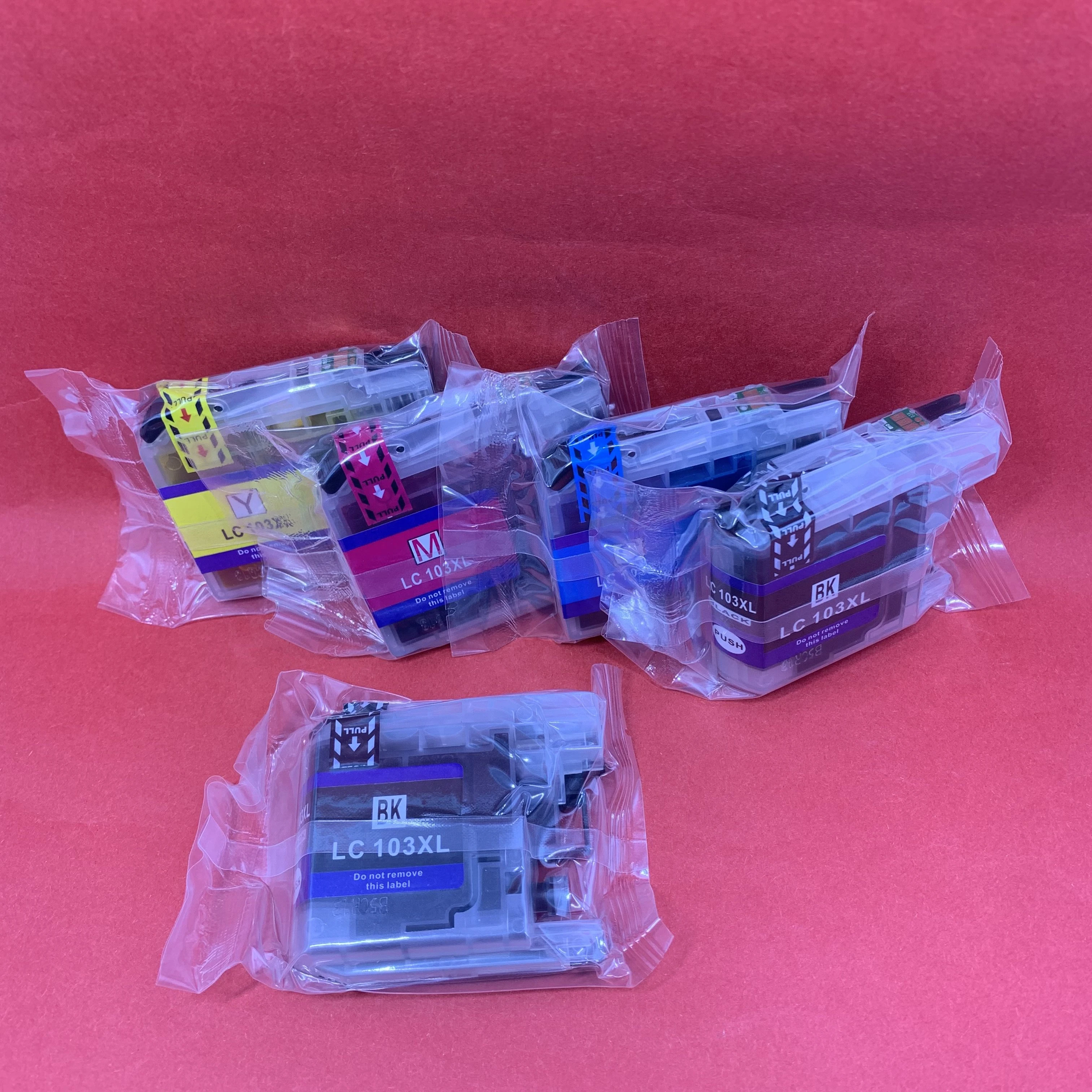 YOTAT 2BK + 3C совместимый картридж с чернилами LC103XL LC103 для brother DCP J152W MFC J245 J285DW J450DW J470DW