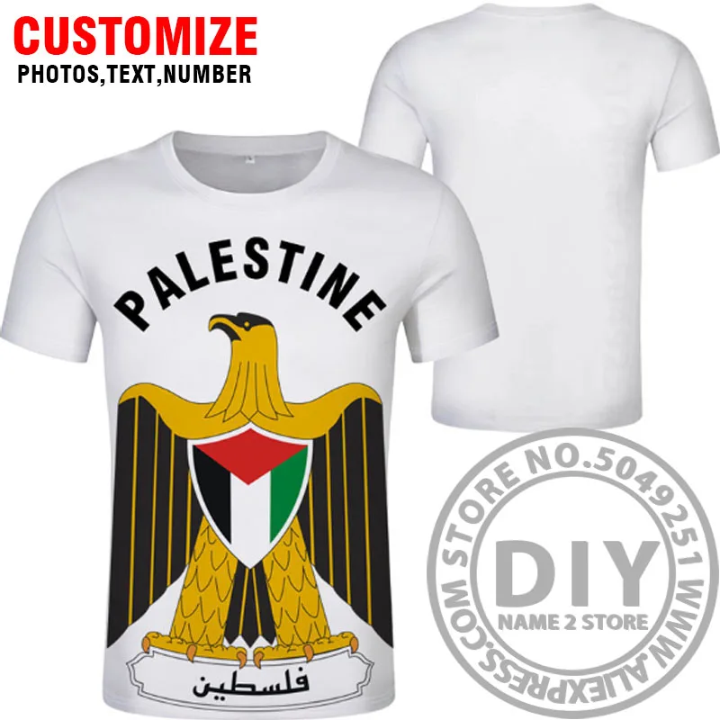 Style 5 Футболка с надписью «palestina» «сделай сам»,, на заказ, с именем и номером palaestina, футболка с флагом страны, tate palestina, одежда с логотипом для колледжа - Цвет: Style 5