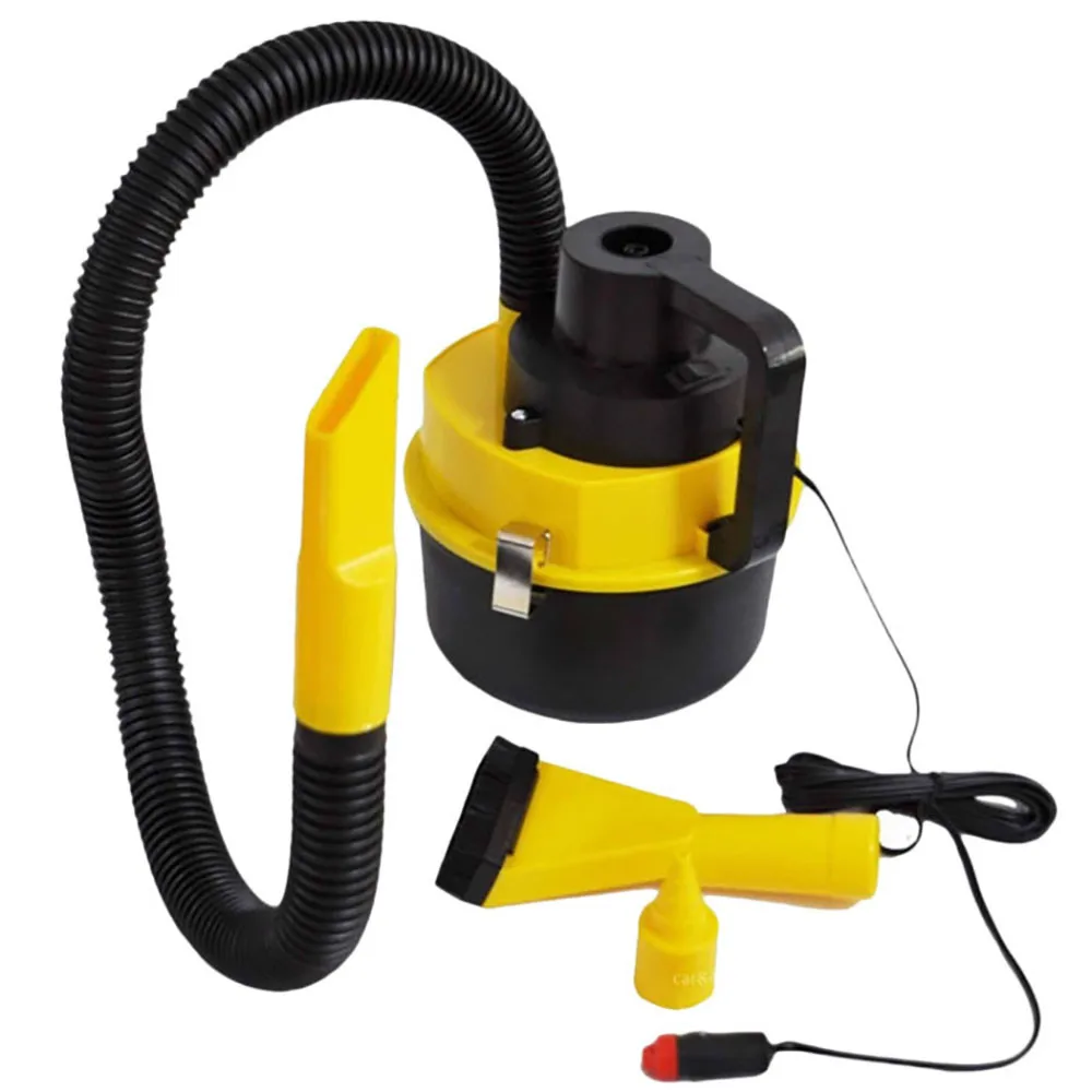 Одежда высшего качества Модные пылесос 12 В 90 Вт Мощность автомобильный влажной