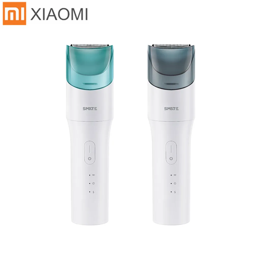 Xiaomi SMATE Детский Электрический триммер для волос USB Водонепроницаемый триммер для стрижки перезаряжаемый ультра-тихий автоматический триммер для волос для детей