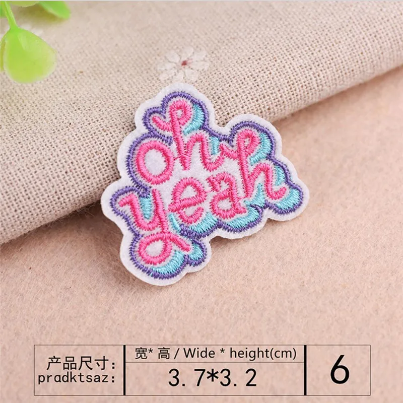10 шт. Мультяшные нашивки для одежды вышивка утюгом аппликация детей сумок