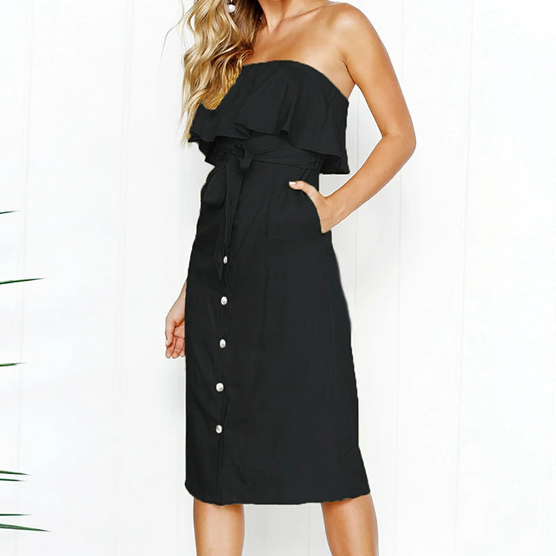 Женские летние платья с оборками сексуальное Клубное платье для вечеринки