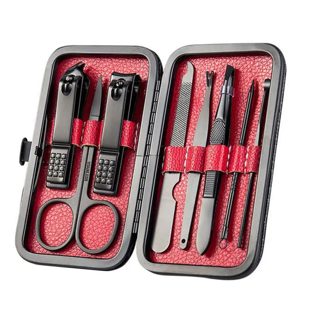 8 шт./компл. новинка маникюрные машинки для ногтей набор педикюра портативный