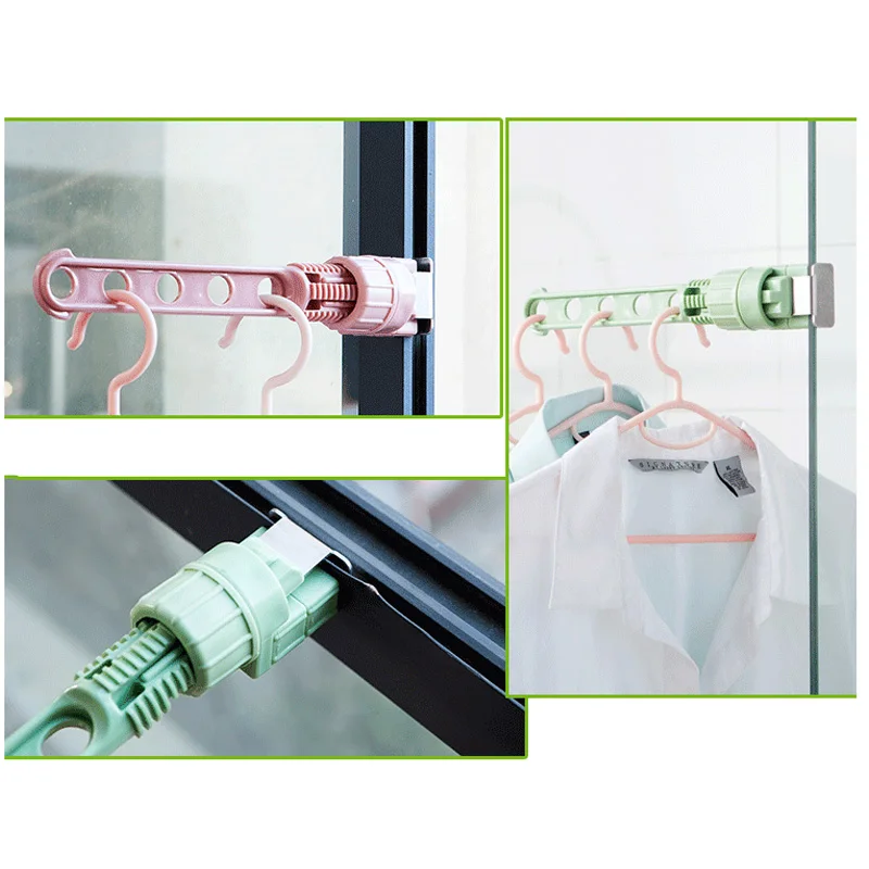 Baffect пластмассовая вешалка для одежды Полка хранения ванной комнаты спальни окна