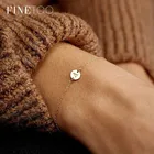 Браслет женский золотого цвета с гравировкой инициала браслеты с буквами, A-Z