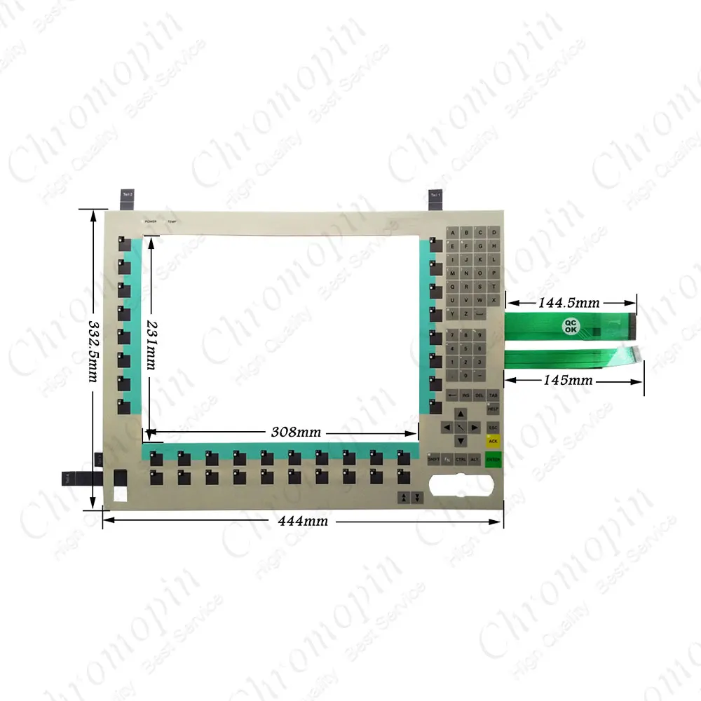 Membrane keyboard for 6AV7725-1BC10-0AC0 6AV7 725-1BC10-0AC0 6AV7725-2BC10-0AD0 725-2BC10-0AD0 Panel PC 670 15 KEY | Компьютеры и офис
