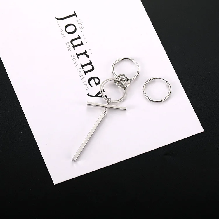 Женские серьги-гвоздики 2018 Koreanische Fashion Schmuck Bangtan Boys Album V DNA Ohrringe Woman Kpop B26 | Украшения