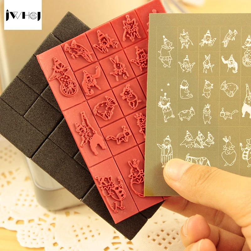 1 Набор романтическая жестяная коробка сделай сам комбинация штамп подарок