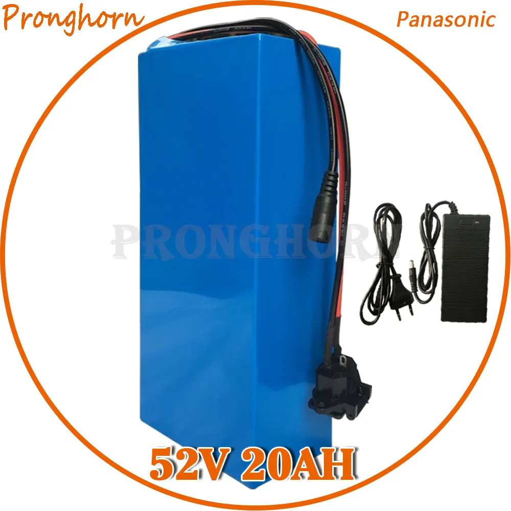Аккумулятор для скутера Panasonic литиевая батарея 2000 Вт 52 в 20 А · ч 51 8 2900 мА ч|Батарея