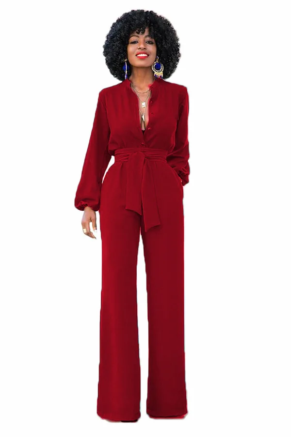 Боди Feminino Vadim Catsuit полиэстер хлопок свободный однотонный с поясом настоящий 2020