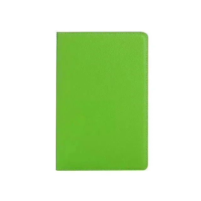 Стилус+ защита экрана+ кабель передачи данных OTG+ чехол для samsung Galaxy Tab A A6 10,1 SM-T580 T580N T585 T585C из искусственной кожи чехол для планшета - Цвет: Зеленый