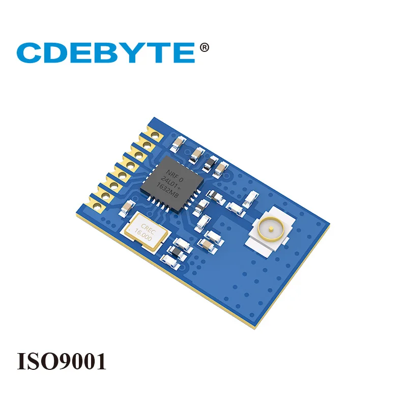 E01-ML01IPX nRF24L01P 2 4 ГГц 1 мВт IPX штамп антенна отверстия IoT uhf беспроводной