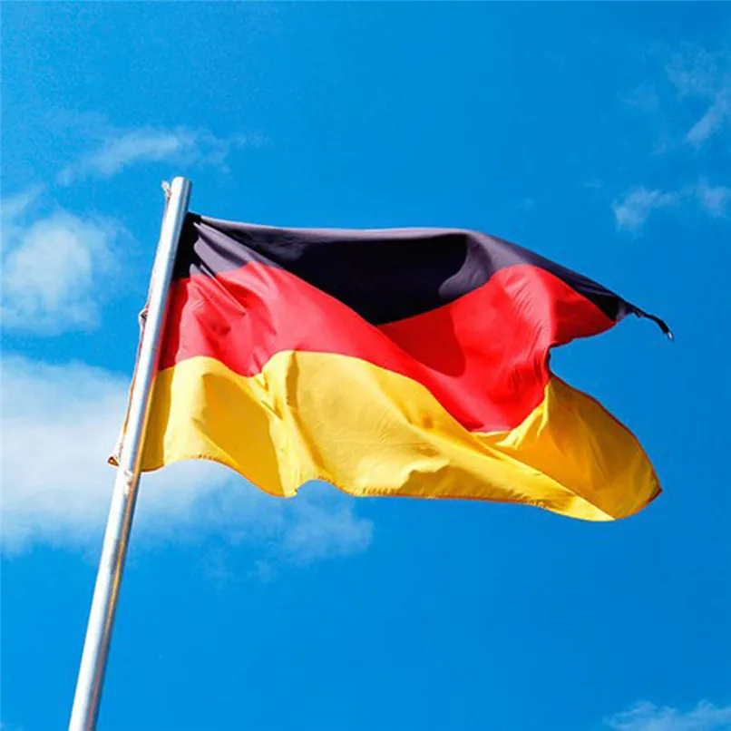 Горячая продажа 3x5ft немецкий флаг Немецкий баннер со страной Deutschland Pennant новый