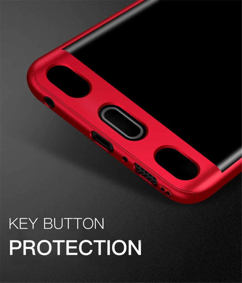 360 полный защитный чехол для samsung Galaxy J1 J2 J3 J5 J7 Prime Max DUO J4 Core J6 Plus J8 жесткий чехол
