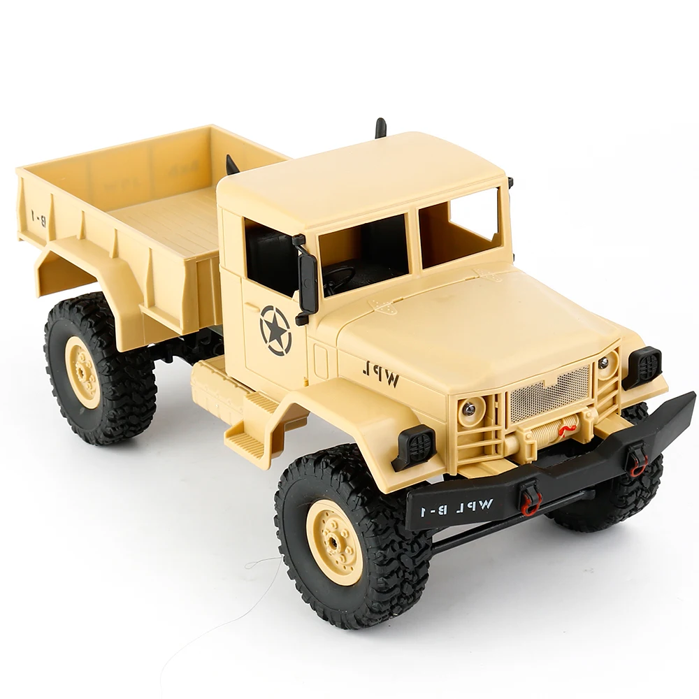 WPL WPLB-1 1/16 Military Truck RC 2.4G 4WD Crawler Off Road RTR Car Remote Control Toys Vehicle Boys Gift | Игрушки и хобби