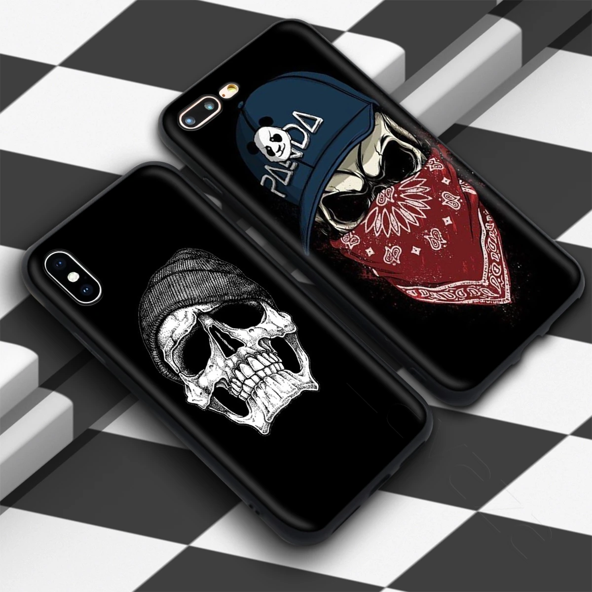 Чехол Lavaza Swag Гангстер обезьяна череп бандана для iPhone 11 Pro XS Max XR X 8 7 6 6S Plus 5 5S se