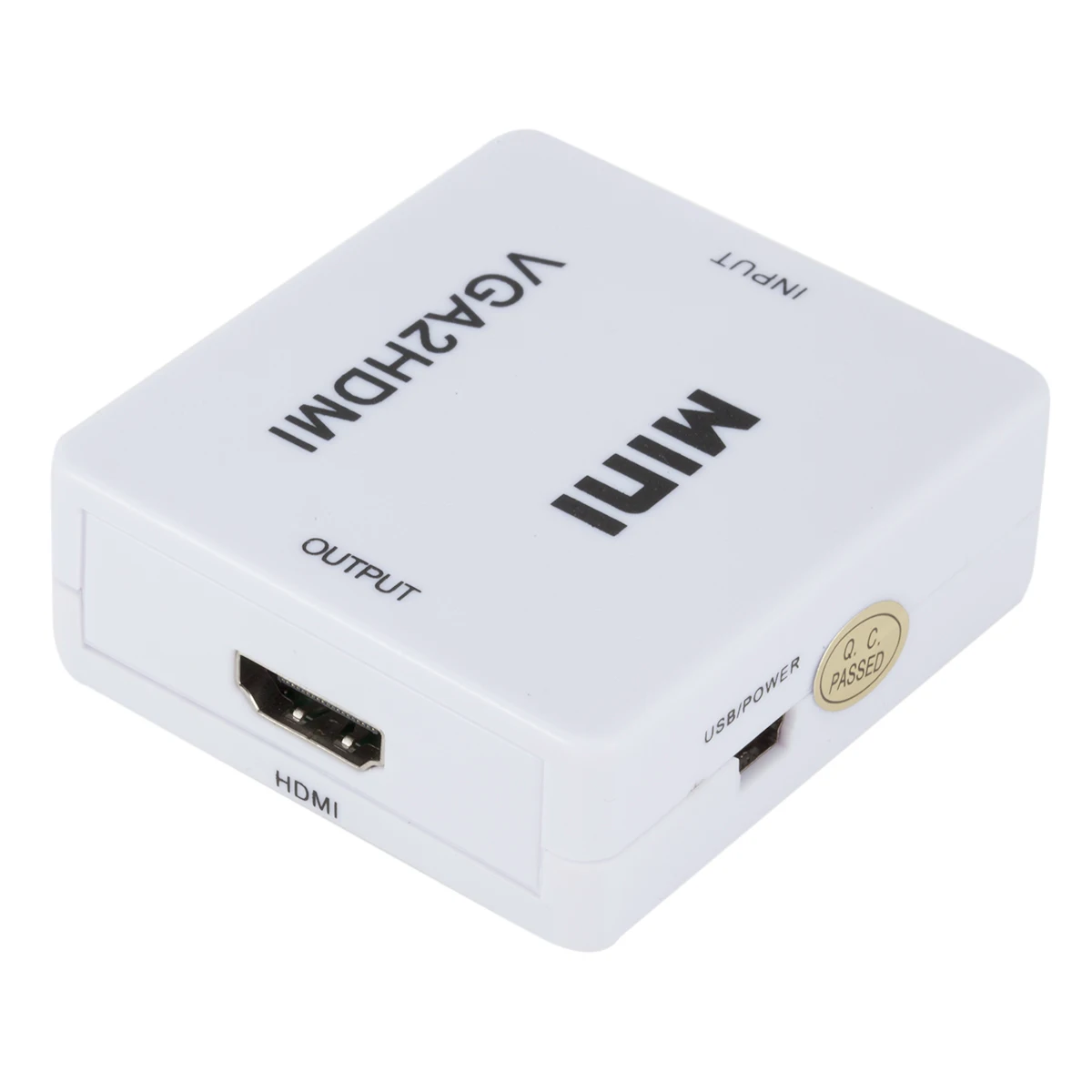 1080P VGA HDMI совместимый аудиоадаптер разъем VGA2HDMI преобразователь с аудио для ПК
