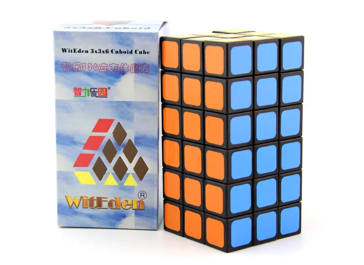 WitEden Cuboid 336 куб черный/прозрачный зеленый скоростной для коллекционеров X'mas gift Brithday Cubexyz|Головоломки| |