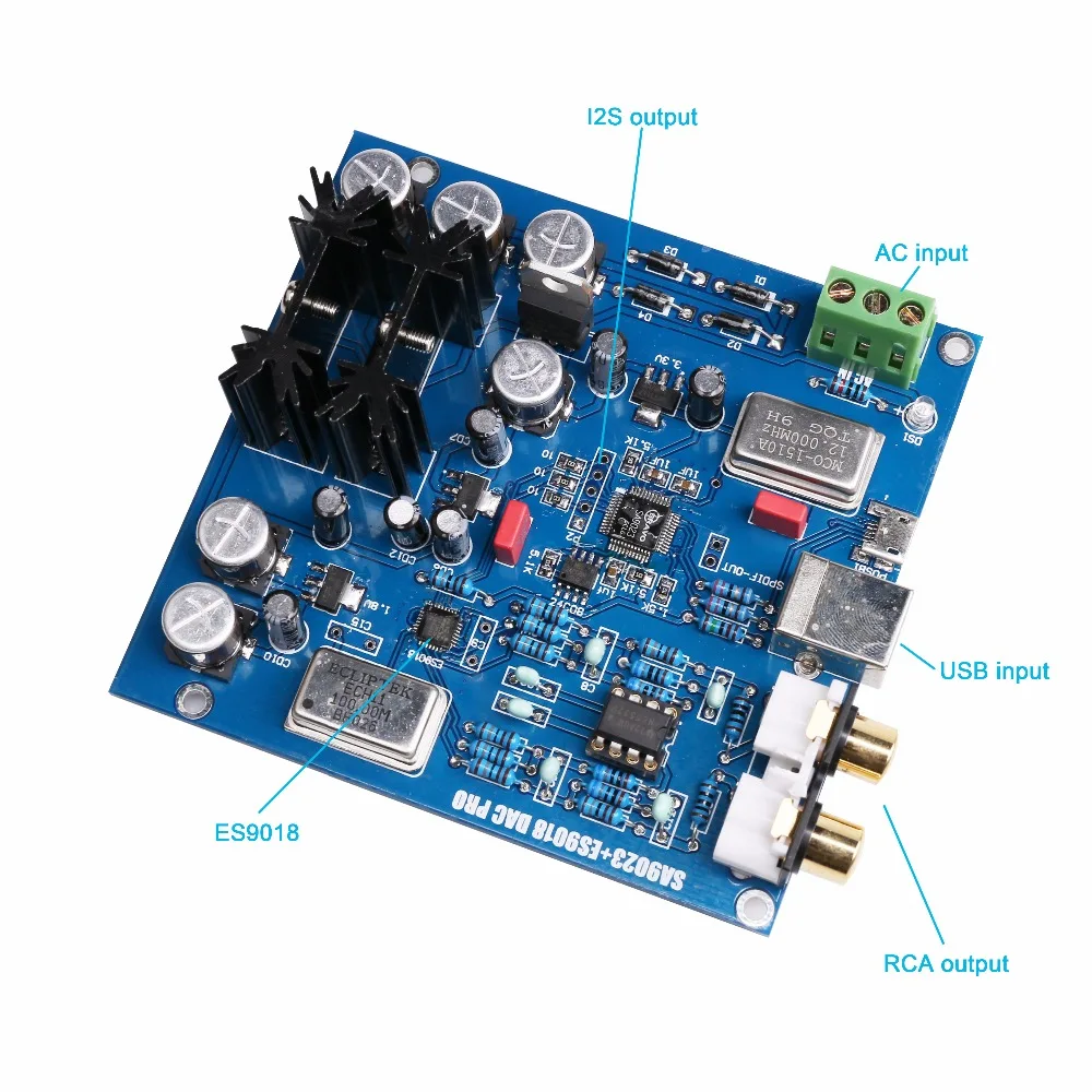 K.GGSS KG 2 ES9018MK2 + SA9023 USB DAC декодер плата Hi Fi усилителя звука|amplifier board|dac decoder boardusb dac |