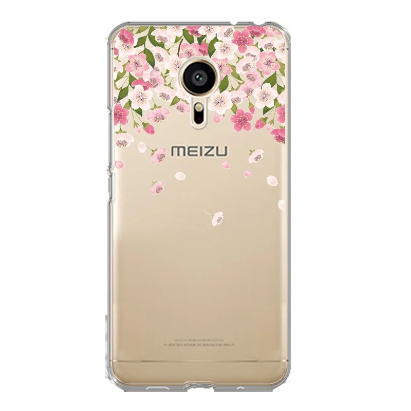 Мягкий прозрачный чехол из ТПУ с фламинго для meilan MX6 pro6 U20 U10 A5 M5 M5S E E2 Fish Flora Coque Fundas