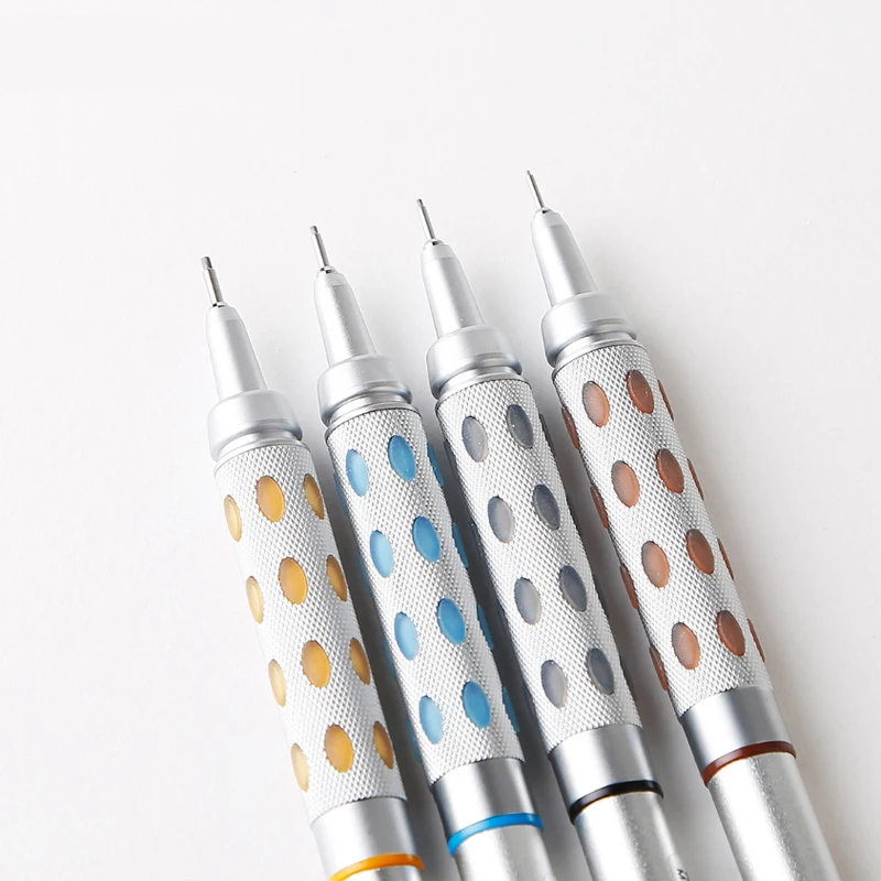 Pentel 1013 все металлические активности карандаш 0,3/0,5/0,7/0,9 мм автоматические карандаши для рисования