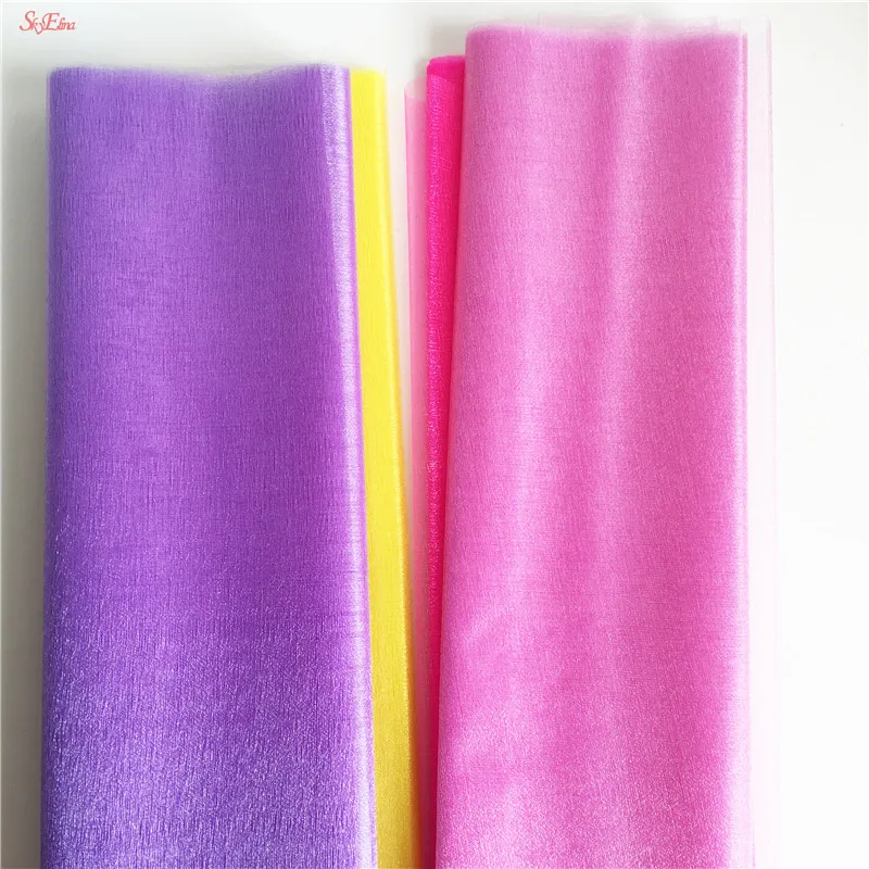 48 см * 5 м органза рулонный пояс тканевый чехол для стула банты стола поводки