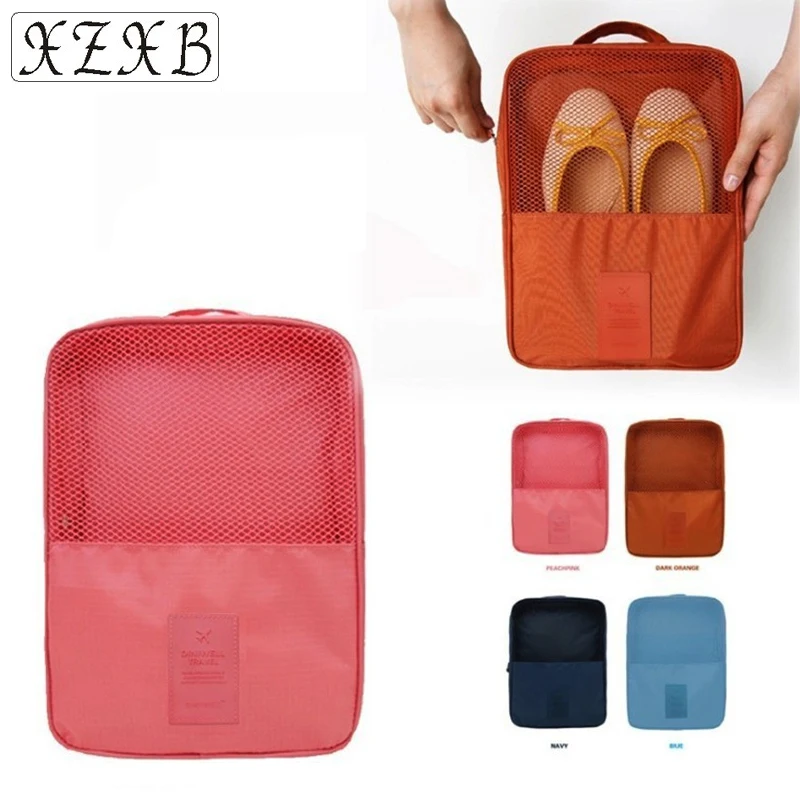 

Women Fashion Travel Cosmetic Bag Hot Sell Global Travel Shoes Collection Bag Multi-function Folding Handbag Waterproof ShoeBag