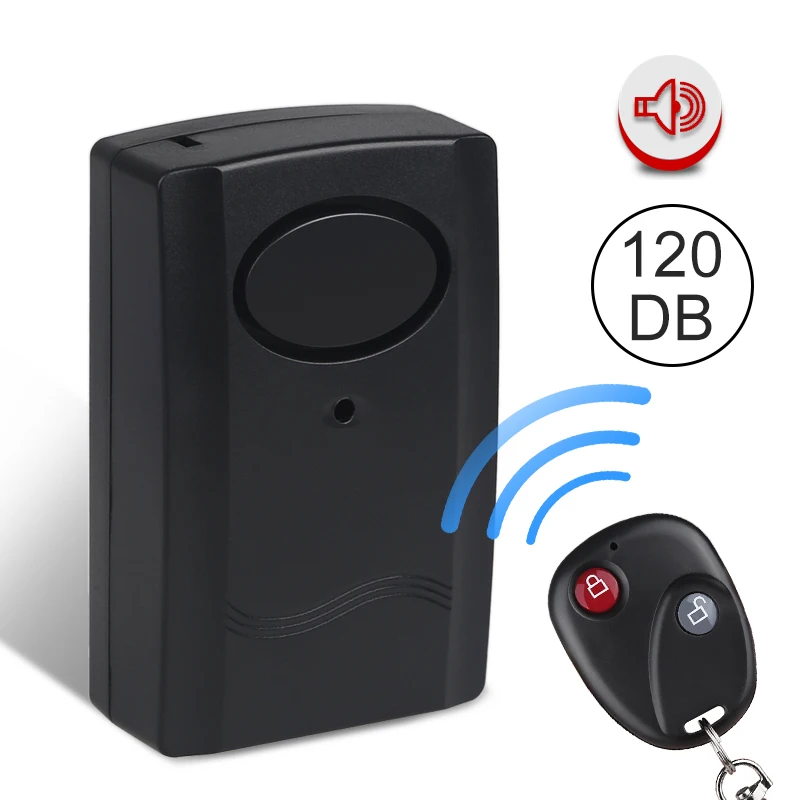 

Universal 120db Motorcycle Motorbike Scooter Anti-theft Alarm Security System Include Battery Key Remote Control Alarm System