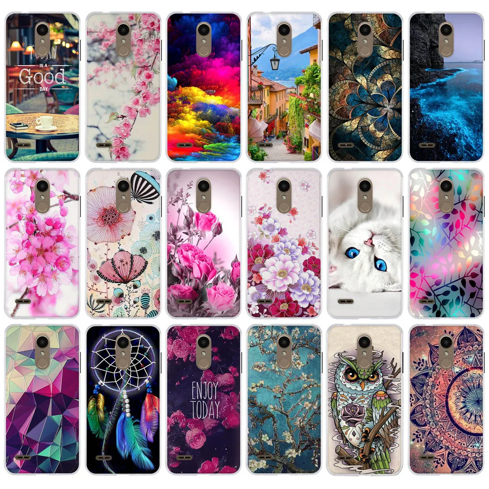 Чехол для Coque LG K8 /K9, чехол 5,0 дюйма, Мягкая силиконовая задняя крышка для Fundas LG K8, тонкий ТПУ чехол для LG K9, чехол для телефона s
