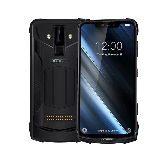 Standard DOOGEE S90 IP68/IP69K Helio P60 Восьмиядерный мобильный телефон 6,18 дюймов дисплей 5050 мАч 6 ГБ 128 ГБ Android 8,1 16,0 М камера смартфон - Цвет: Standard
