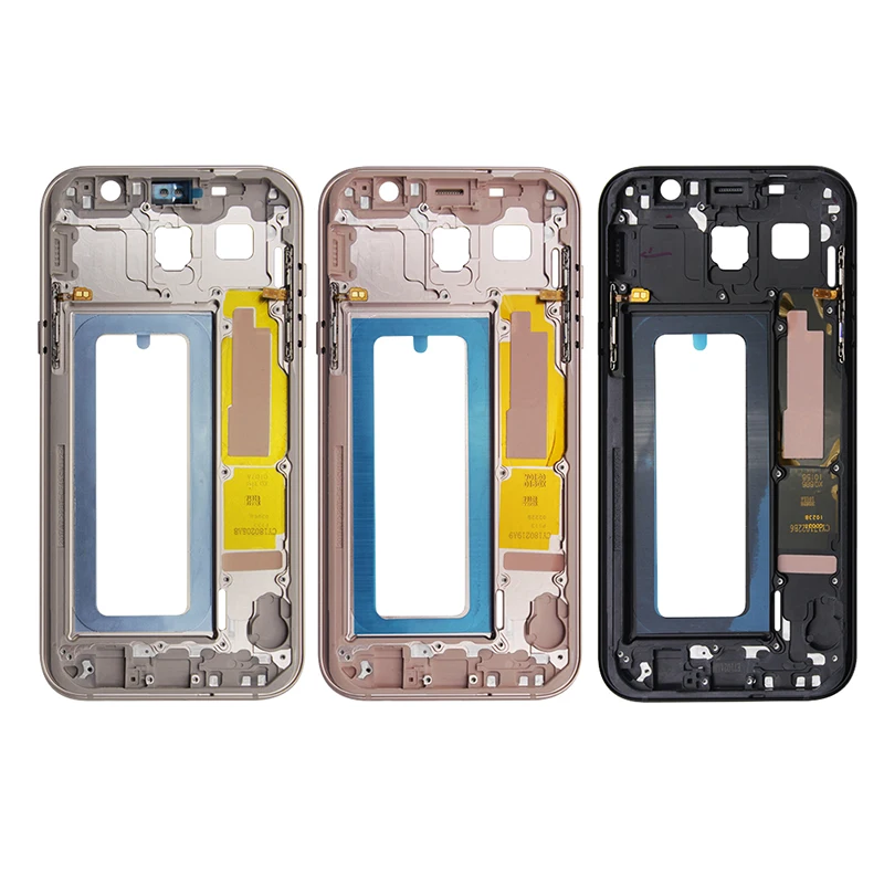 Netcosy для Samsung Galaxy A6S A71 A8S A9 A520 A720 средняя рамка задняя крышка корпуса Запчасти