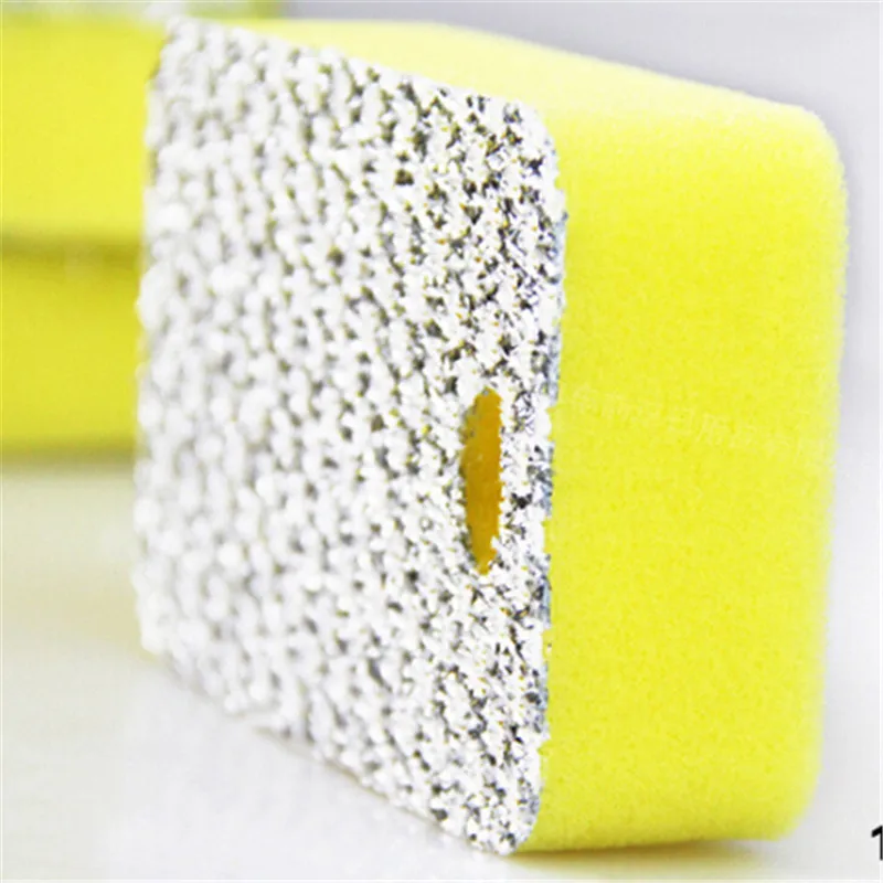Цвет: желтый Губка высокой плотности Nona Magic Sponge Eraser Чистящая средство для посуды губка высокой плотности Чистящая Подушечка Для кухня, ванная, офис Чистящая - Цвет: Цвет: желтый