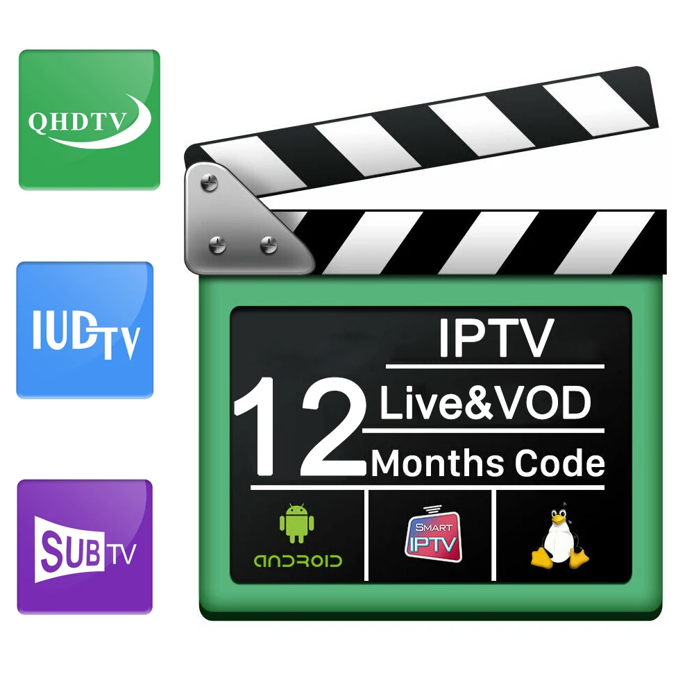 IPTV Франция коробка Android английский арабский IPTV QHDTV IUDTV SUBTV подписка 1 год Бельгия голландский арабский Франция M3U Android MAG