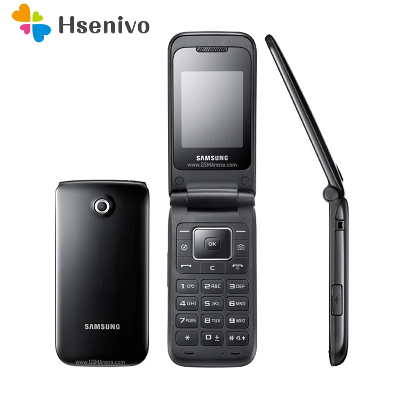 Samsung E2530 отремонтированы Оригинальный разблокированный GSM 2G FM Bluetooth радио