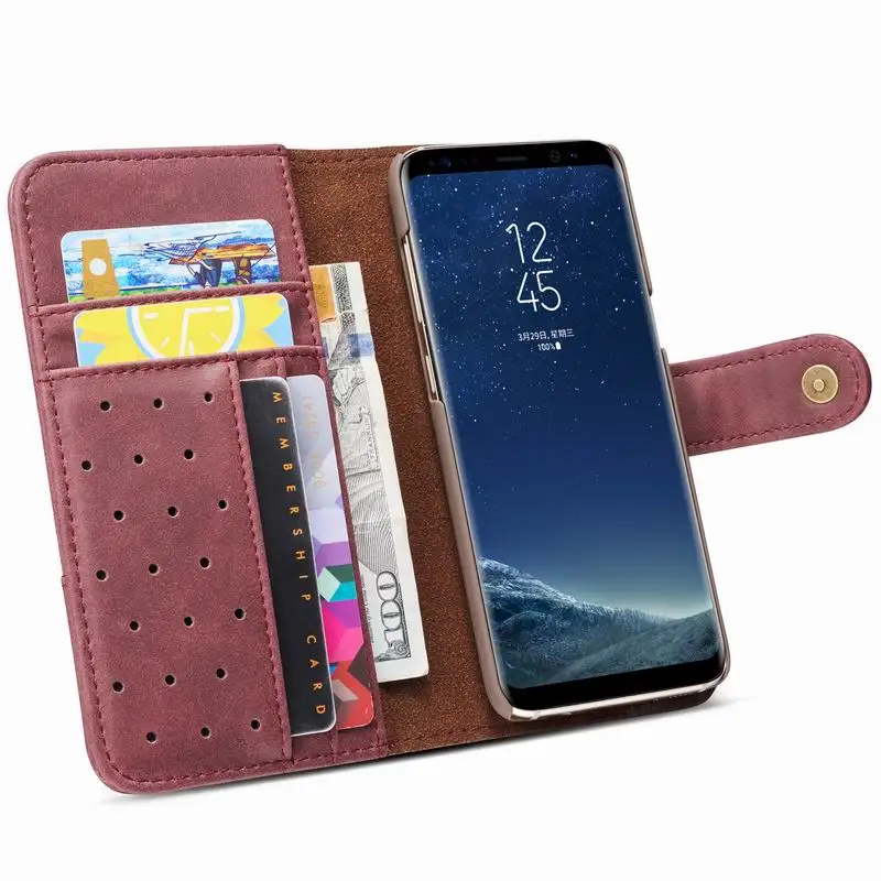 Кожаный чехол книжка для Samsung Galaxy Note 10 Pro 9 8 S10 5G E S9 S8 Plus S7 S6 Edge A20 A20E A30 A40 A50 A70|case for samsung