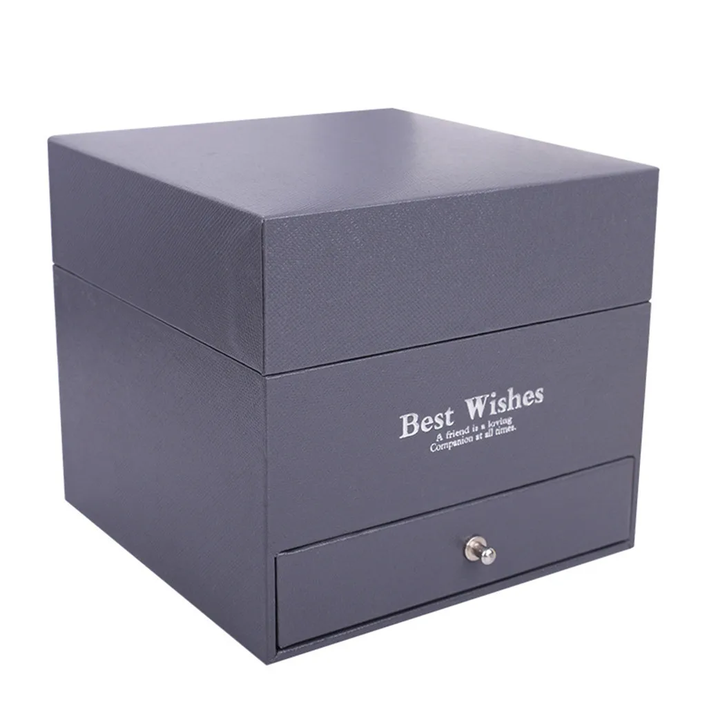 Новинка 2019 мыло с цветами розы Подарочная коробка для хранения ювелирных изделий