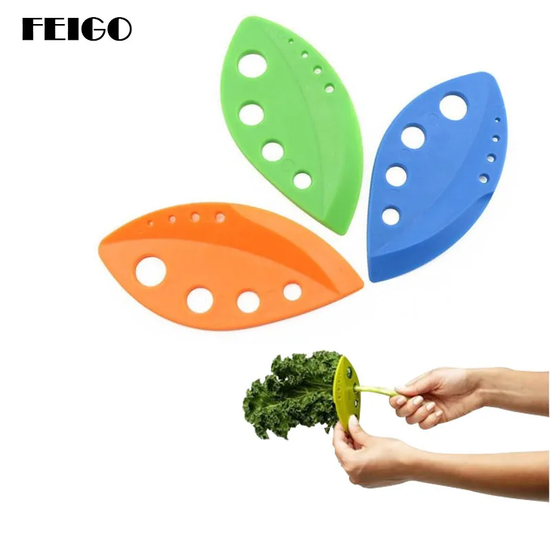 

FEIGO 1PC Celery leaf separator Stripping Device Stripped Of Different Thickness Stem Leave Vegetable Kitchen Accessories F200