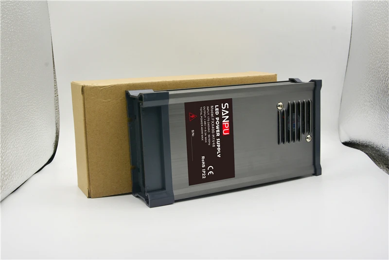 SANPU SMPS 48V импульсный источник питания 400W 8A постоянное напряжение 220V 230V AC-DC преобразователь трансформатора 48VDC светодиодный водонепроницаемый драйвер