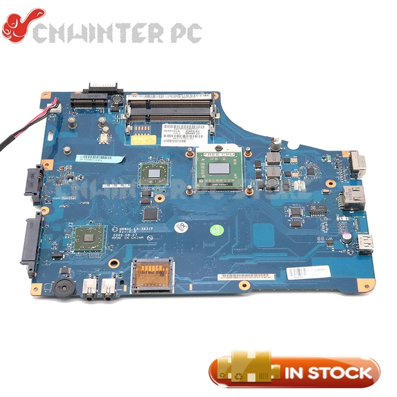 NOKOTION K000085470 K000085480 материнская плата для Toshiba Satellite L450D L450 MAIN BAORD NBWAE LA 5831P DDR2