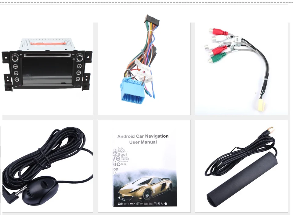 MARUBOX 7A905MT8 Штатная магнитола для Suzuki Grand Vitara 2005-2012,Головное устройство на ОС Android 8.1,Восьмиядерный процессор Allwinner T8,оперативная память 2 Гб, встроенная память 32Гб, Беспроводное обновление