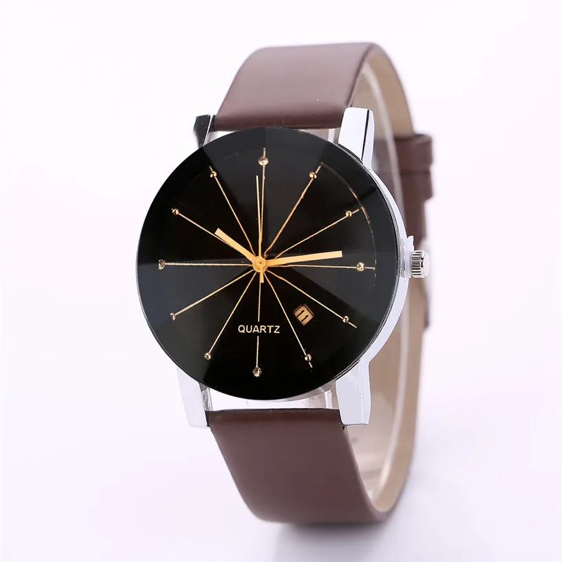 Новинка 2019 мужские часы Роскошные Кварцевые из нержавеющей стали спортивные с