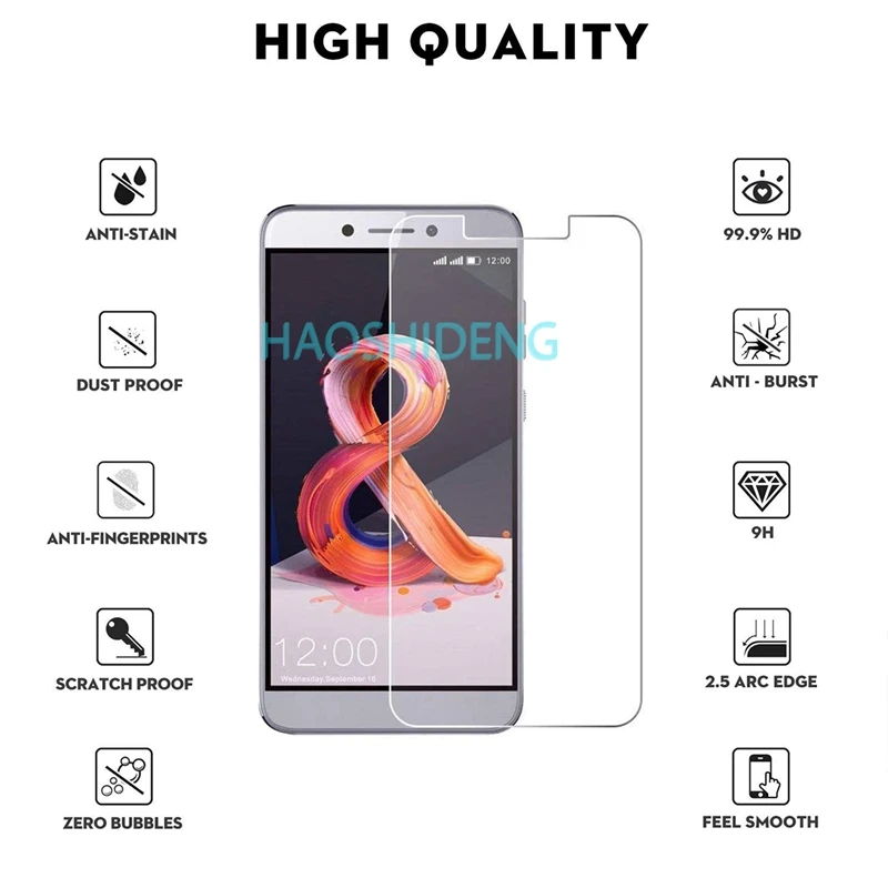 2 шт./партия закаленное стекло для Leagoo T8S защитное 2.5D 9h 5 защитная пленка|Защитные
