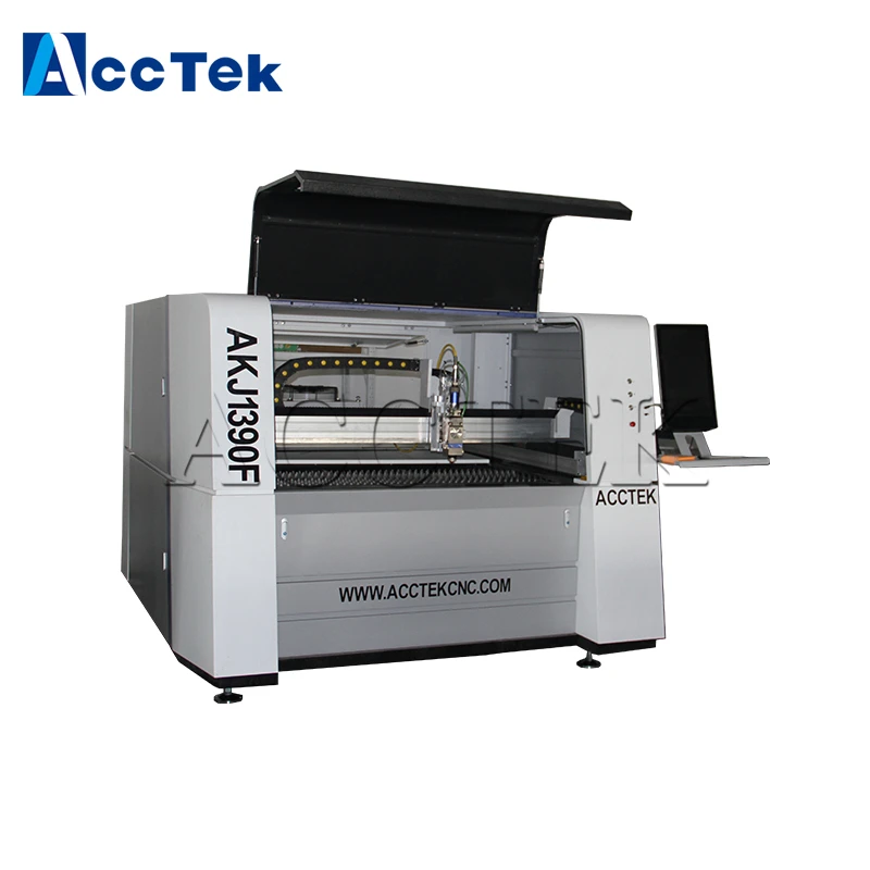 Легкая в эксплуатации Волоконно лазерная резка машина для металла нержавеющая