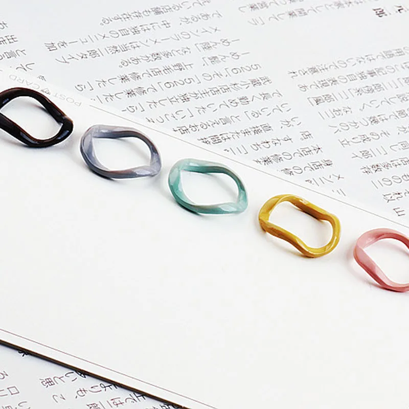 DIY ювелирных изделий корейский Нерегулярные круг квадрат Серьги Цепочки и