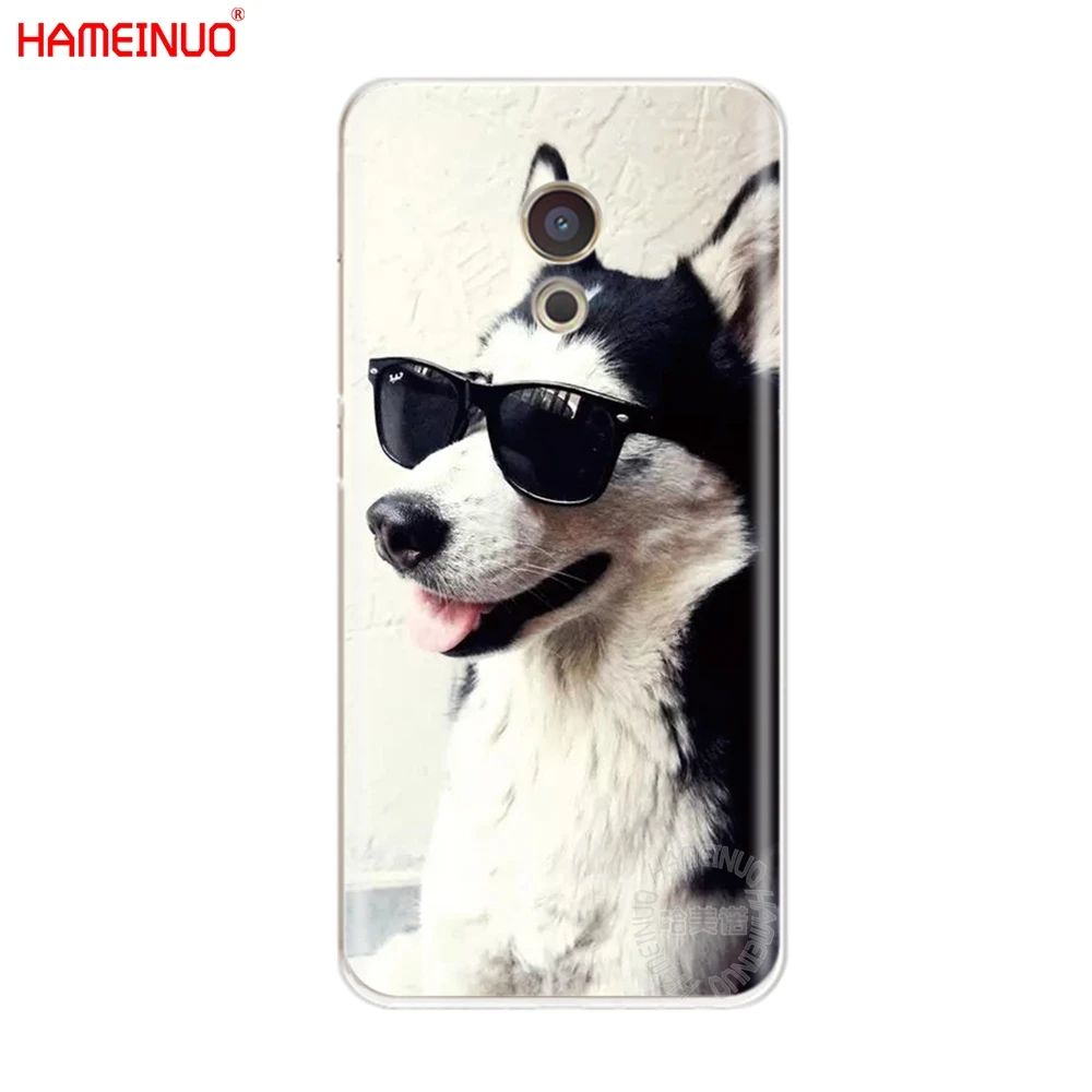 HAMEINUO Husky Dog Обложка для Meizu M6 M5 M5S M2 M3 M3S MX4 MX5 MX6 PRO 6 5 U10 U20 note plus|case for meizu|phone casescase plus |