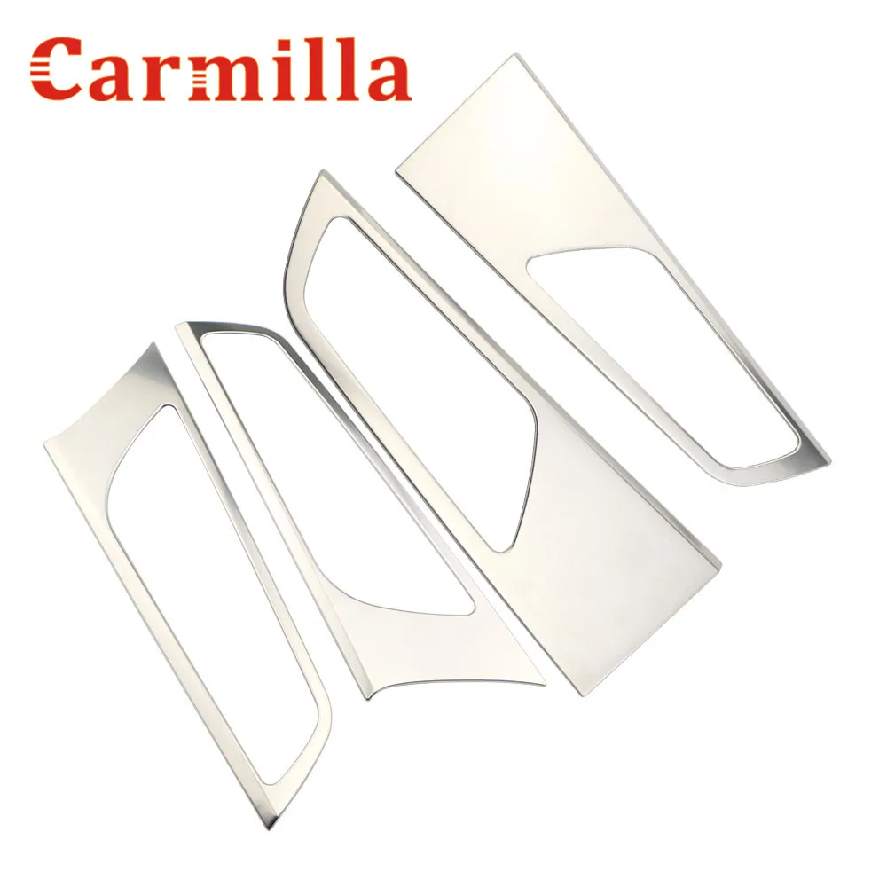 

Carmilla 4X Stainless Steel Car Interior Door Handle Frame Sticker Cover for Hyundai New Tucson 2015 2016 2017 Modification