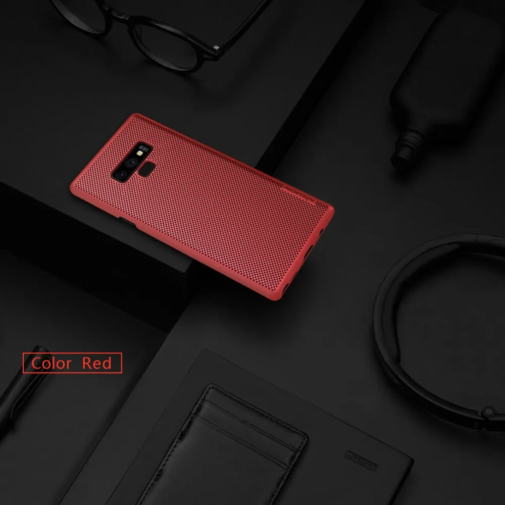 Для samsung Galaxy Note 9 Nillkin теплоотвод Жесткий PC Note9 задняя крышка воздушный чехол Nilkin Capa для samsung Note 9 8 чехол для телефона